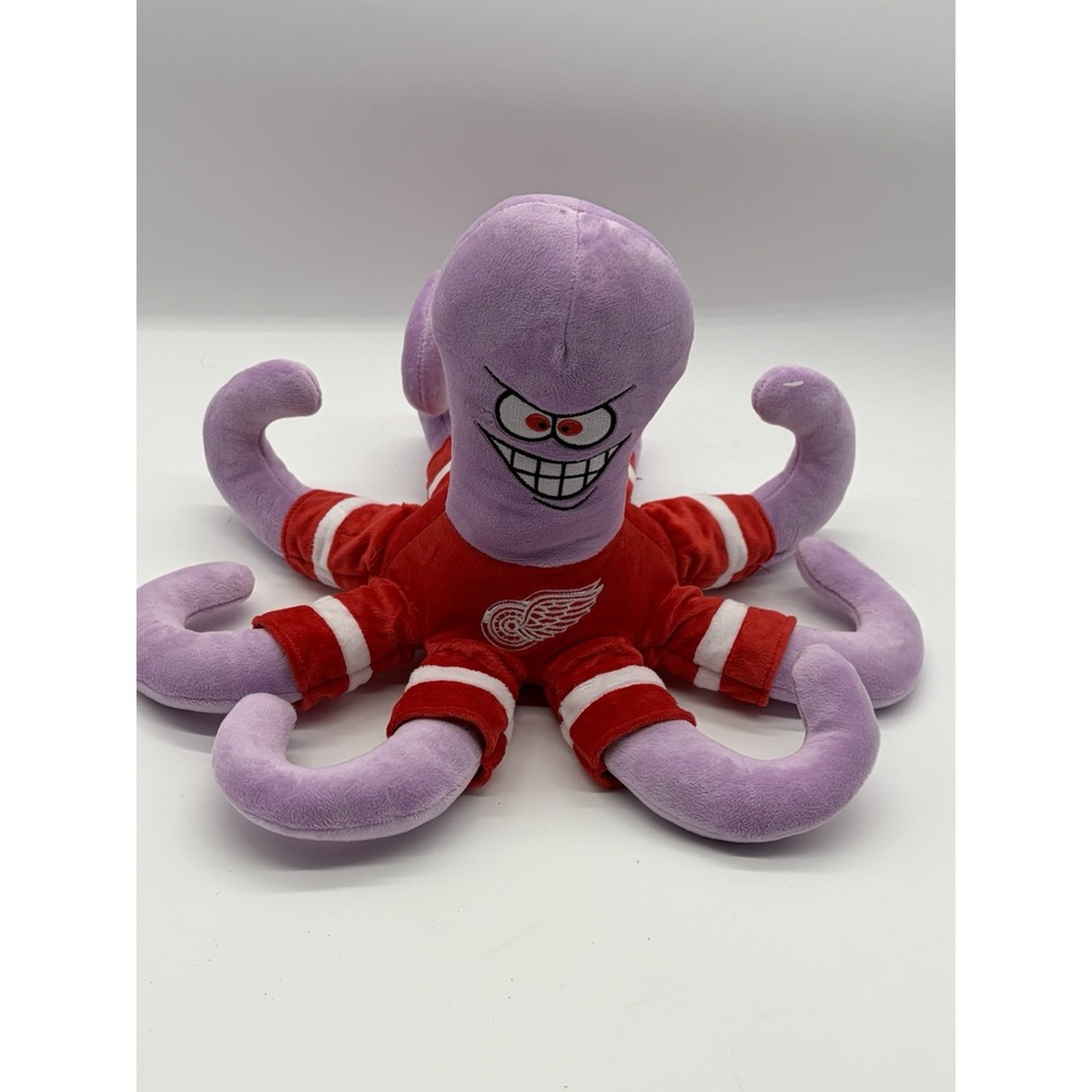 Detroit Red Wings Rally Octopus Plush Mascot Hockey NHL Team Official FOCO